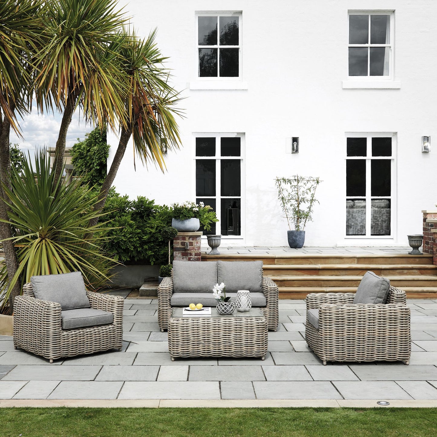 Amalfi Collection Outdoor Four Seater Set
