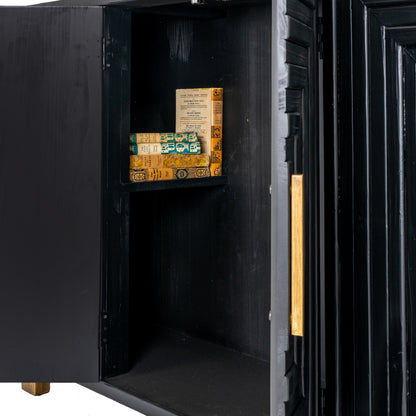 Lennox Black 2 Door Sideboard