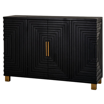 Lennox Black 2 Door Sideboard