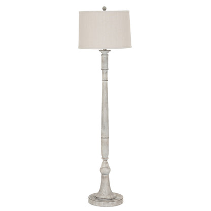 Stella Floor Lamp With Linen Shade