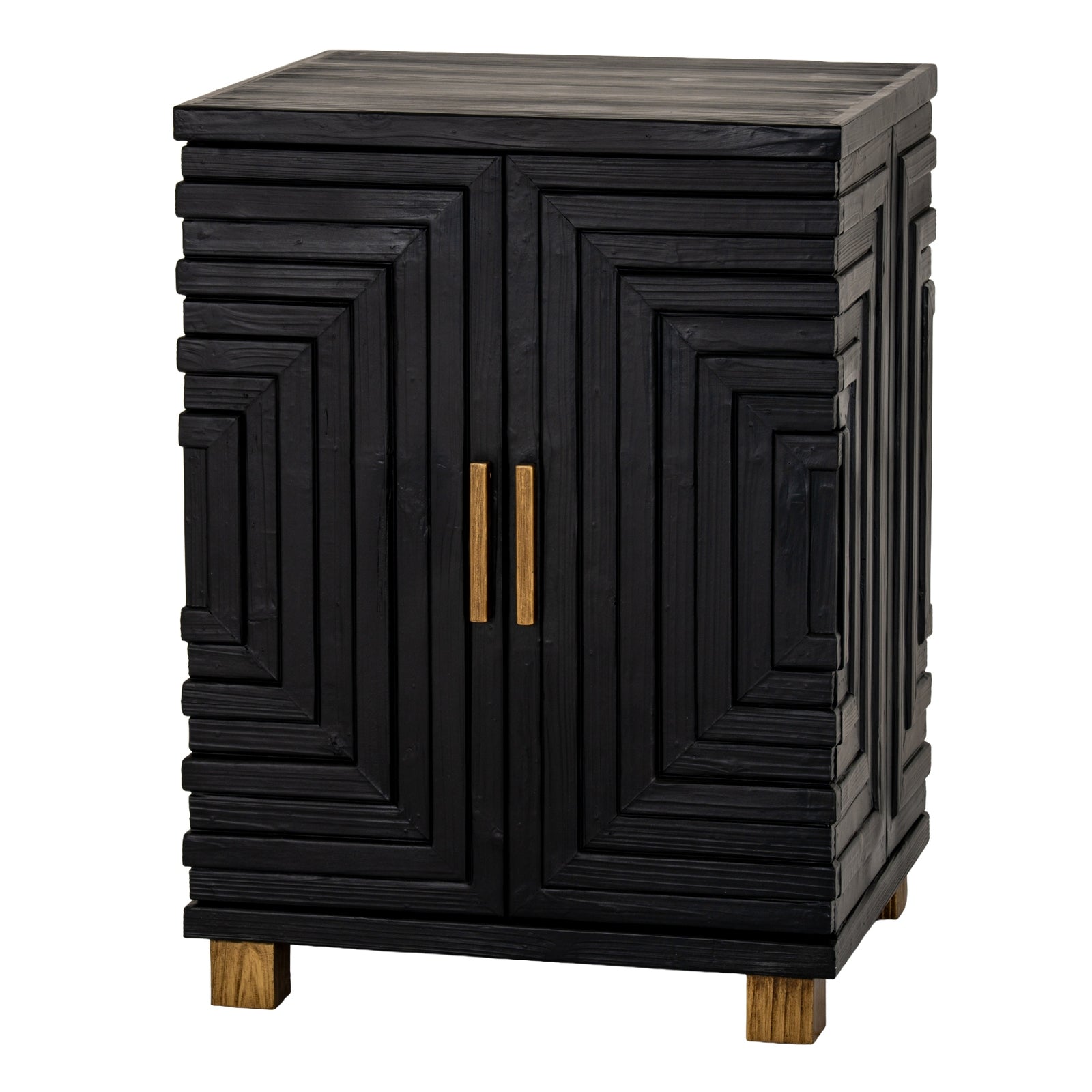 Lennox Black 2 Door Small Sideboard