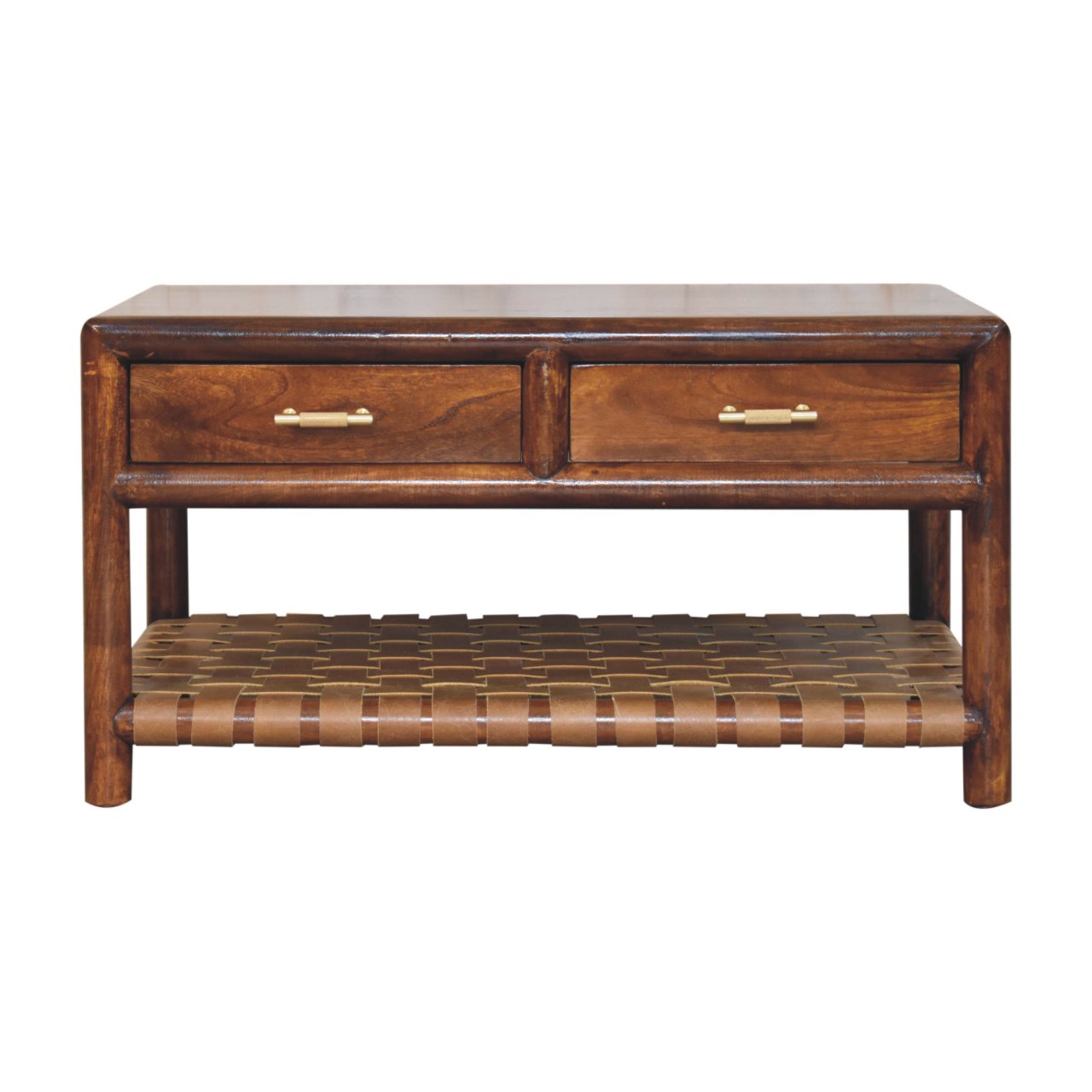 Regency Woven Coffee Table with 4 drawers
